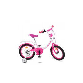 Дитячий велосипед Prof1 16" Princess Білий/Малиновий (Y1614 white/crimson)