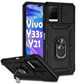 Чохол до моб. телефона BeCover Military Vivo Y33s / Y21 Black (708834)