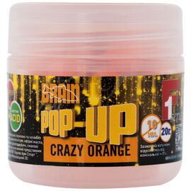 Бойл Brain fishing Pop-Up F1 Crazy Orange (апельсин) 10mm 20g (1858.01.82)
