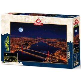 Пазл ART PUZZLE Неоновая серия: Тройной мост, Босфор, 1000 элементов (5239)
