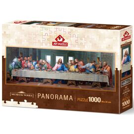 Пазл ART PUZZLE Тайный ужин, Леонардо да Винчи (панорама), 1000 элементов (5244)