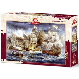 Пазл ART PUZZLE Война линкоров, 1500 элементов (4549)