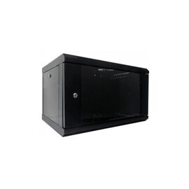 Шкаф настенный Hypernet 6U 19" 600x500 (WMNC-500-6U-FLAT-BLACK)