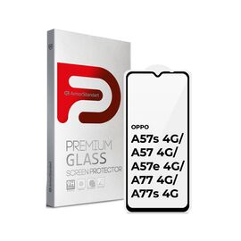 Стекло защитное Armorstandart Full Glue OPPO A57s 4G/A57 4G/A57e 4G/A77 4G/A77s 4G Black (ARM64685)