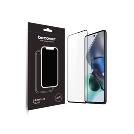 Стекло защитное BeCover Motorola Moto G13/G23/G53 Black (708844)