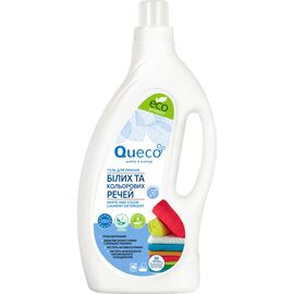Гель для стирки QuEco для белых и цветных вещей 1.5 л (5905279079731)
