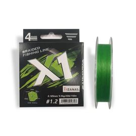 Шнур Favorite X1 PE 4x 150m 1.2/0.185mm 20lb/9.5kg Light Green (1693.11.31)