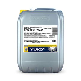 Моторное масло Yuko MEGA DIESEL 15W-40 20л (4820070248920)