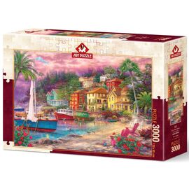Пазл ART PUZZLE На лавандовых берегах, 3000 элементов (5527)