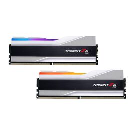 Модуль пам'яті для комп'ютера DDR5 64GB (2x32GB) 6000 Trident Z5 RGB Silver G.Skill (F5-6000J3238G32GX2-TZ5RS)