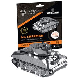 Конструктор Metal Time коллекционная модель M4 Sherman (MT070)