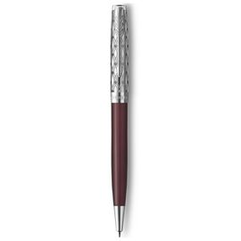 Ручка шариковая Parker SONNET 17 Metal & Red Lacquer CT BP (68 332)
