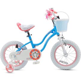 Детский велосипед Royal Baby Star Girl 16", Officaial UA, синий (RB16G-1-BLU)