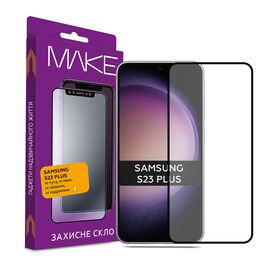 Стекло защитное MAKE Samsung S23 Plus (MGF-SS23P)