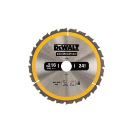 Диск пильный DeWALT CONSTRUCTION 216 х 30 мм, 24z (ATB) - 5 градусов (DT1952)