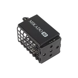 Кормушка Mikado Feeder Quadrate 25х30х44 мм 50 г Black (AMKZ-02-50-B)