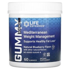 Витаминно-минеральный комплекс Life Extension Средство для коррекции веса, вкус черники, Mediterranean Weight M (LEX-25060)