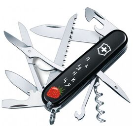 Ніж Victorinox Huntsman Ukraine Black "Паляниця" (1.3713.3_T1300u)