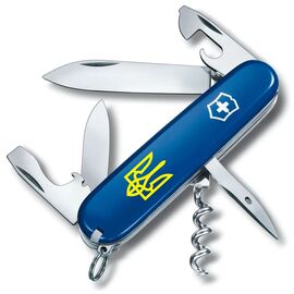 Нож Victorinox Spartan Ukraine Blue "Тризуб жовтий" (1.3603.2_T0018u)
