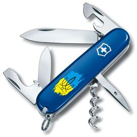 Ніж Victorinox Spartan Ukraine Blue "Тризуб На Тлі Прапору" (1.3603.2_T1026u)