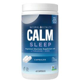 Витаминно-минеральный комплекс Natural Vitality Спокойный сон с глицинатом магния и бергамотом, CALM, Sleep (PTG04360)