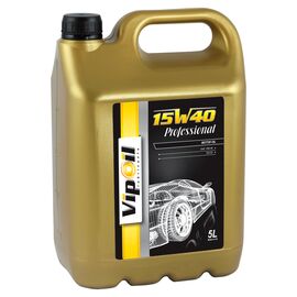 Моторное масло VIPOIL Professional 15W40 SG/CD, 5л (0162844)
