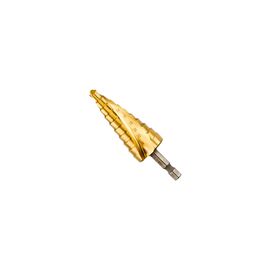 Сверло DeWALT по металлу EXTREME IMPACT, ступенчатое, HSS-G, 14 -25 мм, D хвостовика 6,35 мм (DT5030)
