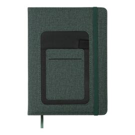 Еженедельник Buromax недатированный Combi А5 288 страниц зеленый (BM.2050-04)