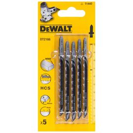 Полотно DeWALT для електролобзика, по деревині, прямий, L=100, WL=68, 4 мм, 5 шт (DT2166)