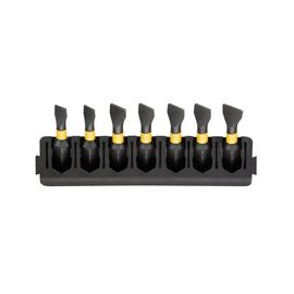 Набор бит DeWALT в касете для Tough Case, FlexTorq, L=25 мм, SL4, SL4.5-2 шт, SL5.5, SL6, SL6.5 (DT70814)