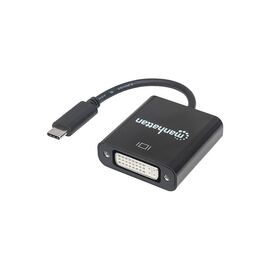Переходник USB3.1 Type-C to DVI (F) Manhattan Intracom (152051)