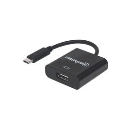 Переходник USB3.1 Type-C to HDMI (F) Manhattan Intracom (151788)