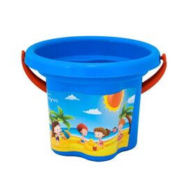 Игрушка для песка Tigres Ведро Цветок 1,5л голубой (39628)