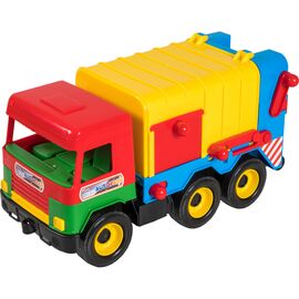 Спецтехника Tigres "Middle truck" мусоровоз желтый (39224)