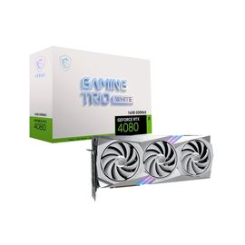 Видеокарта MSI GeForce RTX4080 16Gb GAMING TRIO WHITE (RTX 4080 16GB GAMING TRIO WHITE)