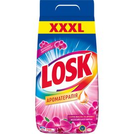 Стиральный порошок Losk Ароматерапия Эфирные масла и аромат Малазийского цветка 7.65 кг (9000101547160)