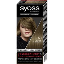 Краска для волос Syoss 6-1 Насыщенный Темно-Русый 115 мл (9000101713473)