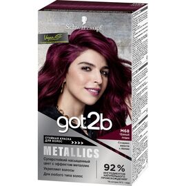 Краска для волос Got2b Metallics М68 Темный Рубин 142.5 мл (52336915473)