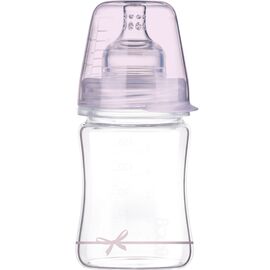 Бутылочка для кормления Lovi Diamond Glass Baby Shower стеклянная 150 мл Розовая (74/104girl)
