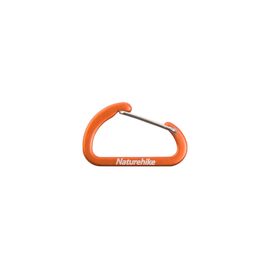 Карабін туристичний Naturehike D-type NH15A004-H 4 см Orange (6927595717301)