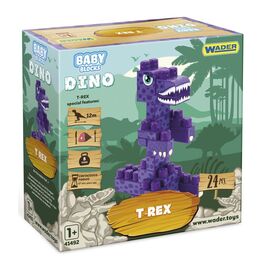 Конструктор Wader Baby Blocks Дино - т-рекс (41496)