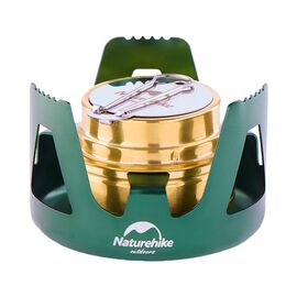Горелка Naturehike NH Alcohol Burner steel NH18L001-T Green (6927595725696)