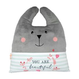 Мягкая игрушка Tigres Подушка - зайчик you are beautiful (ПД-0302)