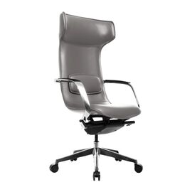Офисное кресло GT Racer X-003F LEATHER Dark Gray