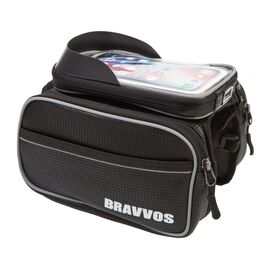 Велосумка нарамная Bravvos QJ-001 Black (BIB-058)