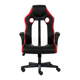 Кресло игровое GT Racer X-2301 Black/White/Red