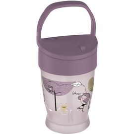 Поильник-непроливайка Lovi Lovely Girl с силиконовой трубочкой 250 мл (35/354girl)
