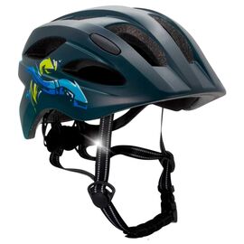 Шлем Velotrade Crazy Safety "Синій Графіті" (HEAD-073)