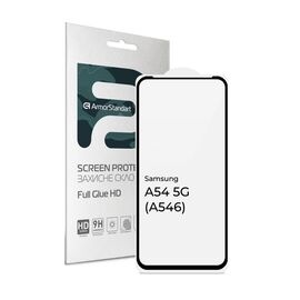 Стекло защитное Armorstandart Full Glue HD Samsung A54 5G (A546) Black (ARM66200)