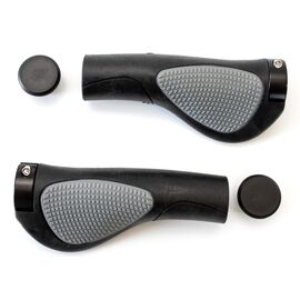 Грипсы Bravvos L127 мм FL-430 Black AL (GRI-236)